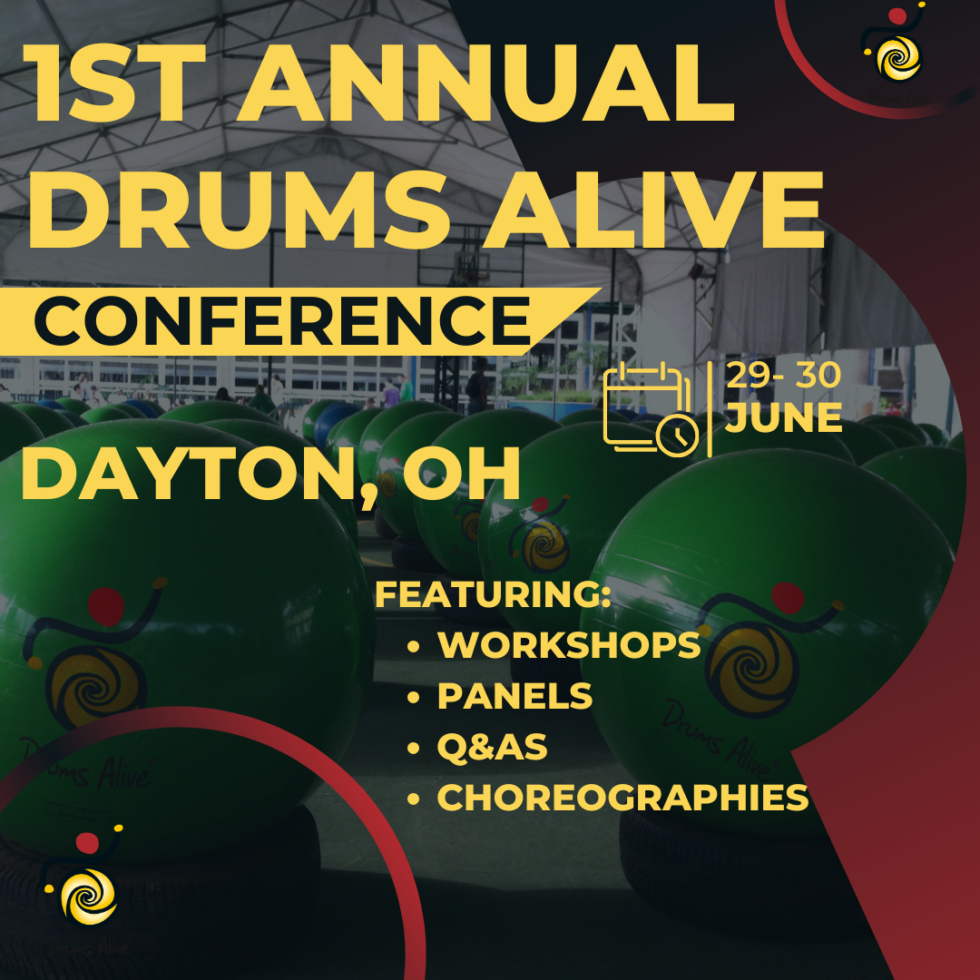 Drums Alive Conference and PreConference Trainings Drums Alive